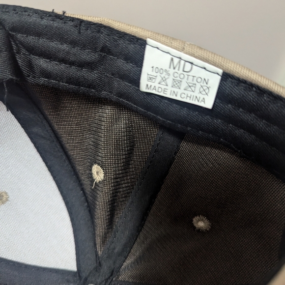 Beige neutral Baseball Hat - Picture 4 of 5